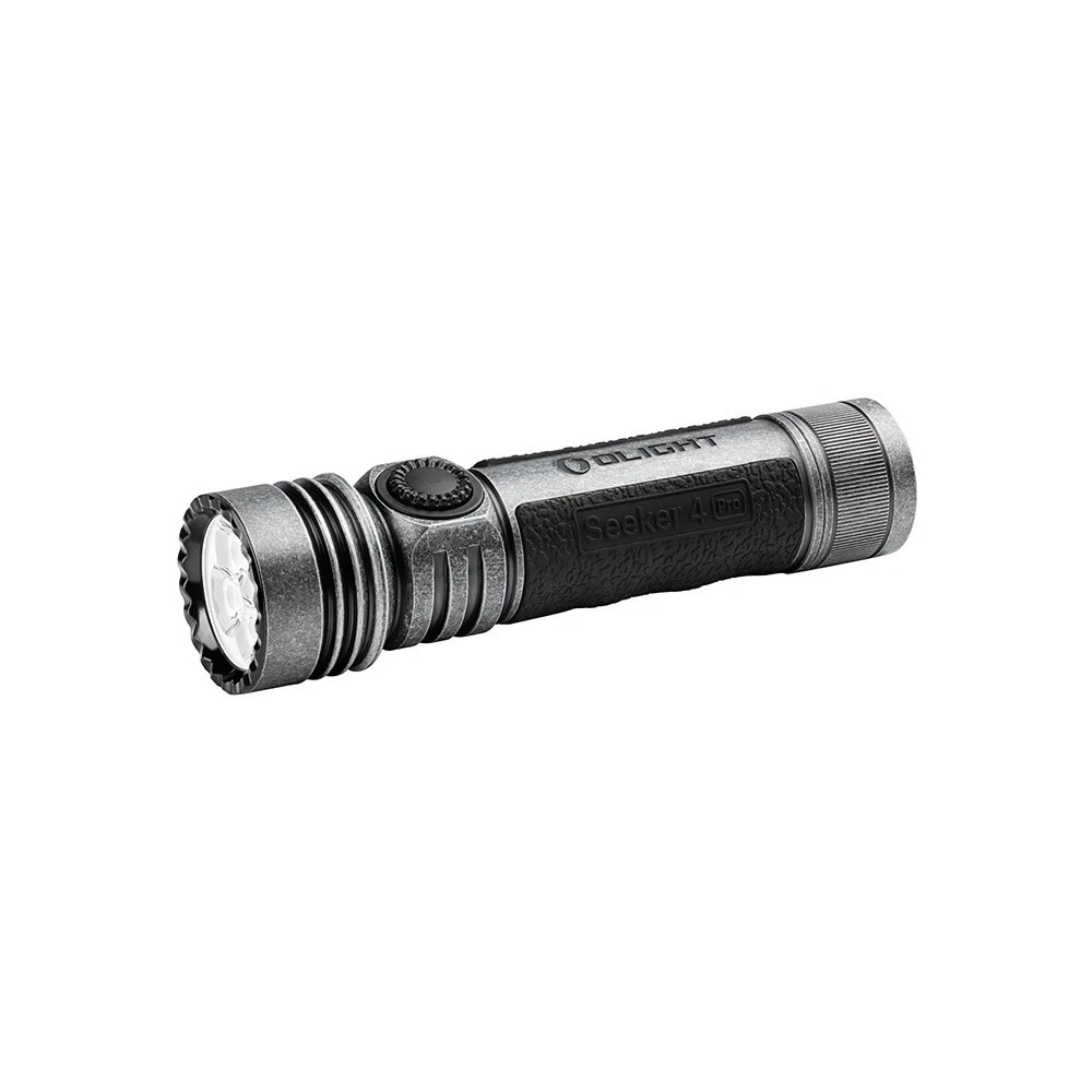 Olight Seeker 4 Pro Silver Plated Bronze Flashlight 4600 Lumens (Cool White)