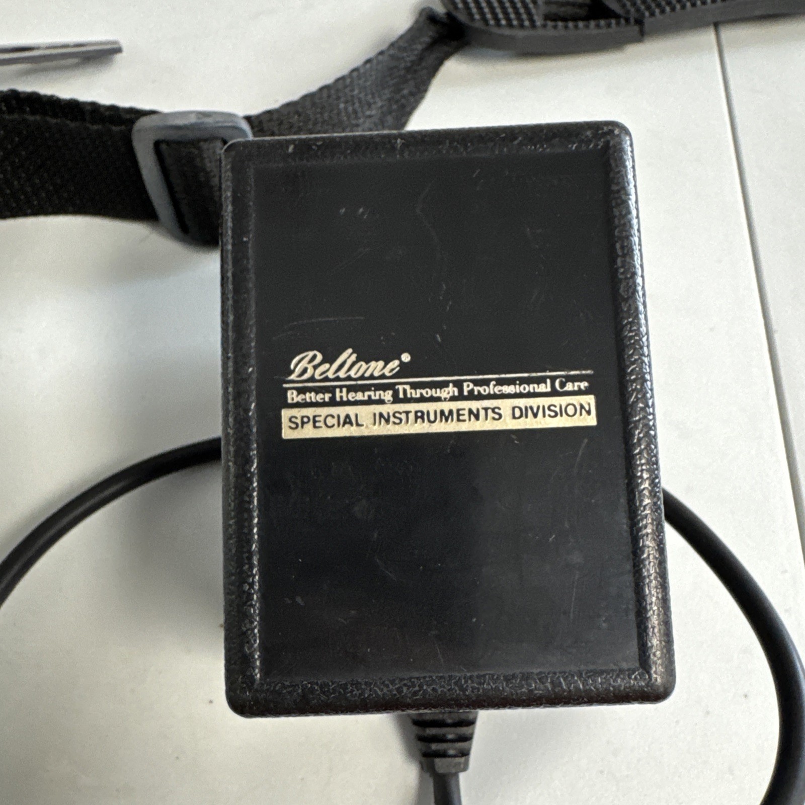 Beltone Audio Scout Audiometer w/ Headphones Medical Hearing Tone Generator