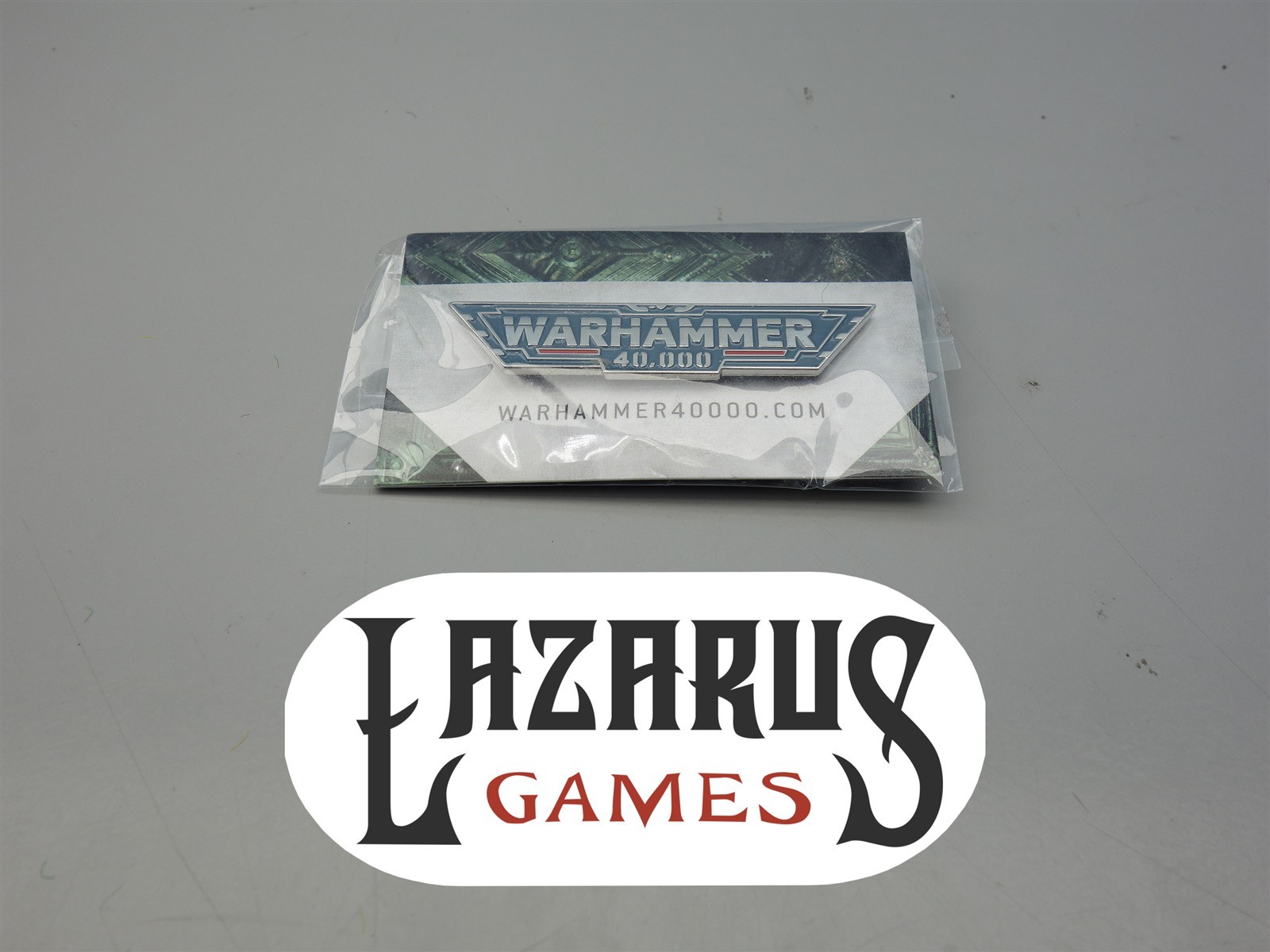 Warhammer 40K: Enamel Metal Logo Pin