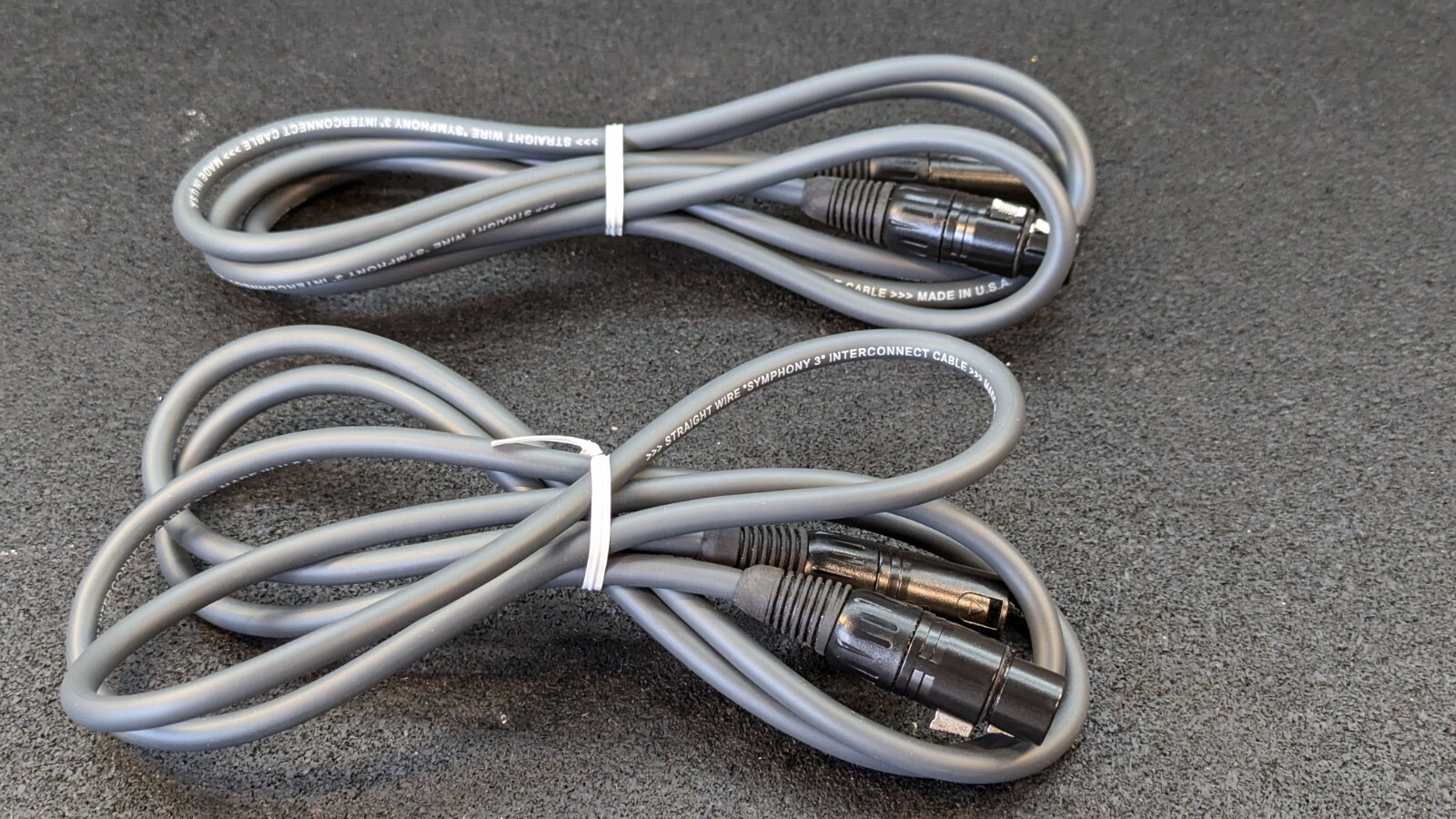 🔥2 New🔥 6 Feet XLR Male/Female Straight Wire Symphony 3 Interconnect Cable