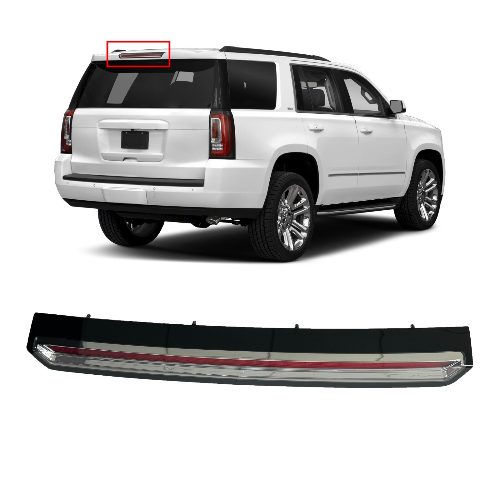 Brake Light Car Light Car Accessories 22783103 Fit For 15-20 GMC Yukon Cadillac