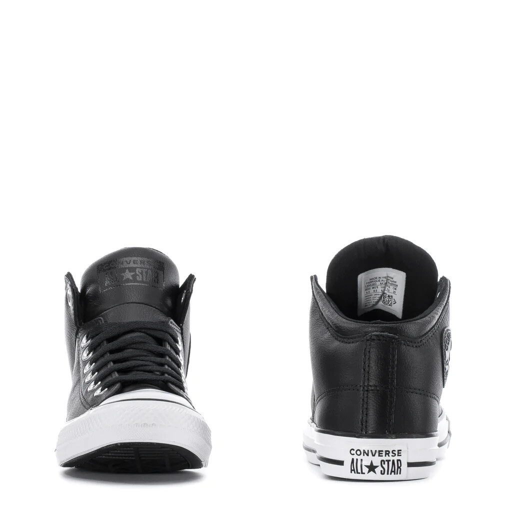 Converse Chuck Taylor All Star High Street Mid Leather Mens Black/White