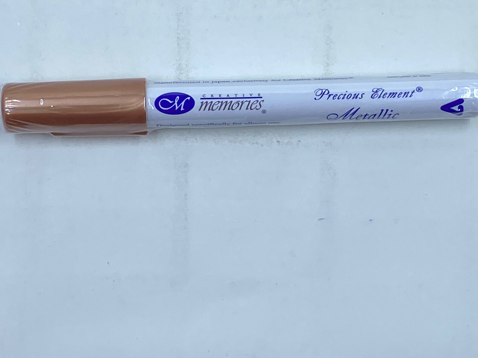 Creative Memories Precious Element Pen Copper Bronze Metallic Marker New