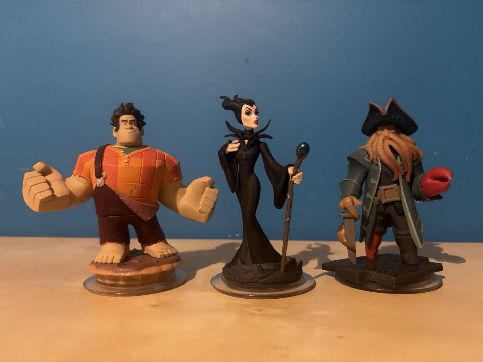 Disney Infinity Villain Character Bundle, Maleficent, Davy Jones, Wreck It Ralph