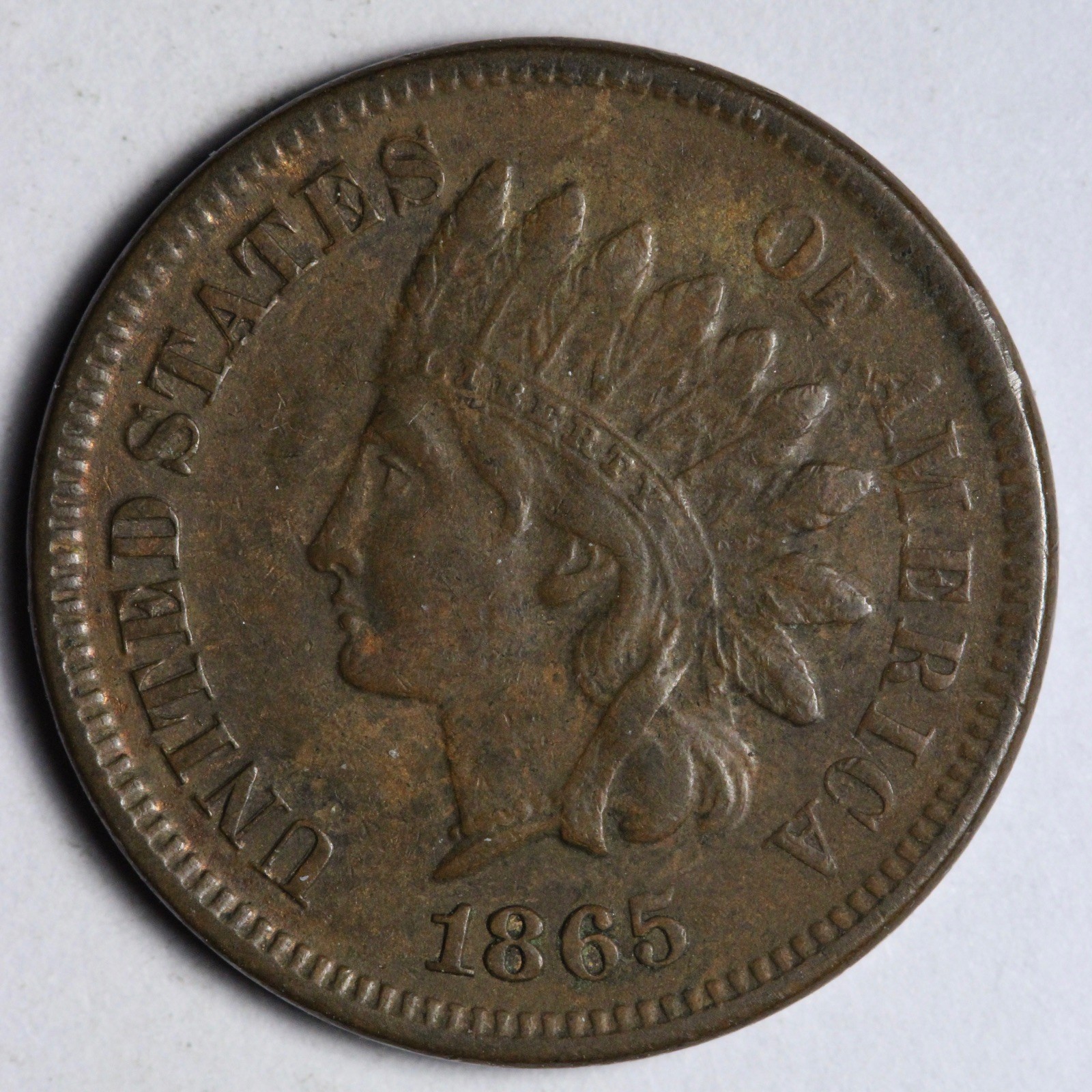 1865 Indian Head Cent Penny UNC *UNCIRCULATED* MS E113 DIUBH