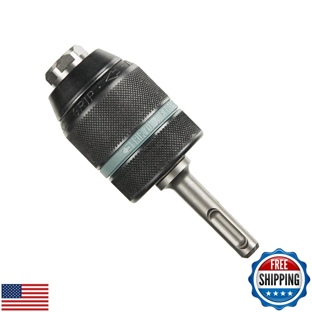 Bosch 3-Jaw Keyless Chuck with SDS-Plus Shank, 1/2-Inch HA3JAW
