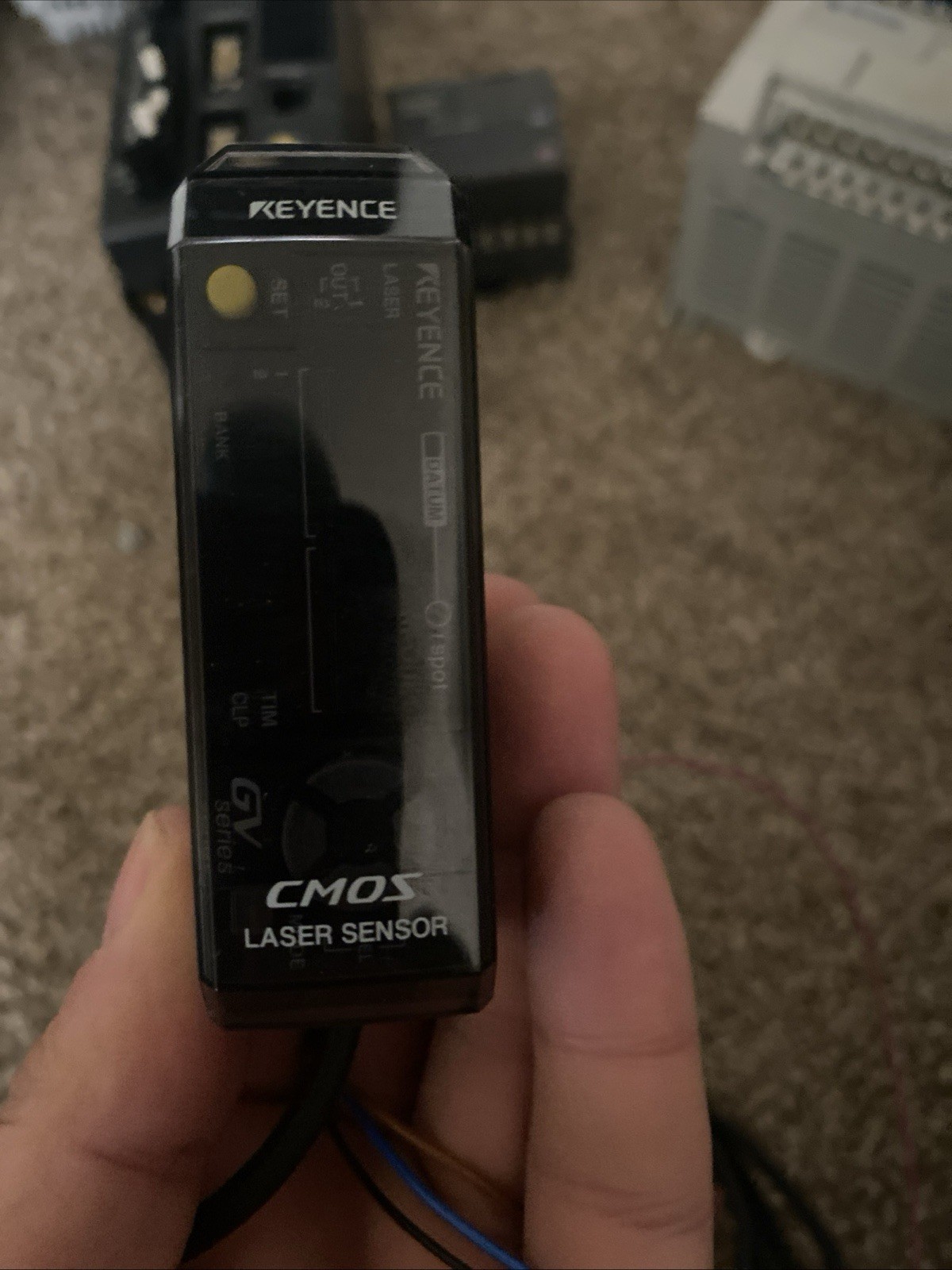 Keyence CV-2100 Controller, XG-035M Cameras, Lenses, KV-10R Module Vision System
