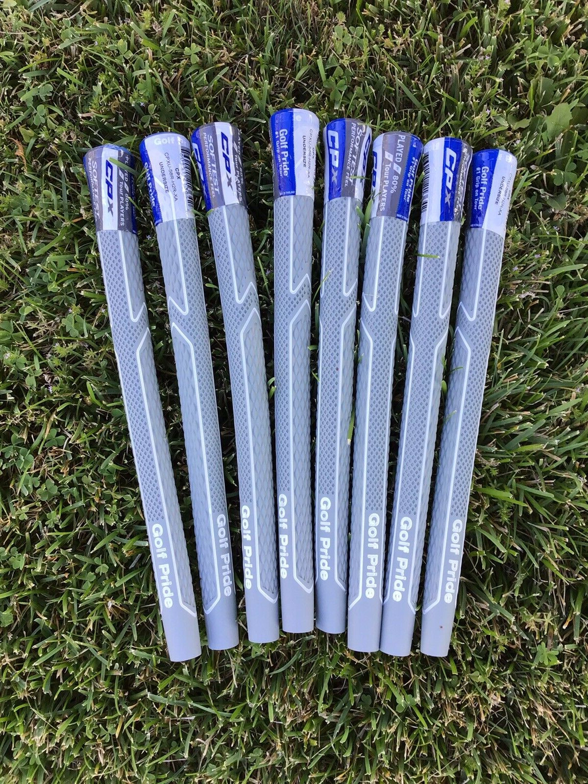 SET of 8 Golf Pride CPx Undersize - Blue/Grey - 58 Round