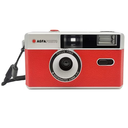 AGFAPHOTO APC RD [AGFA Photo Analogue Photo Camera Red 35mm film  camera