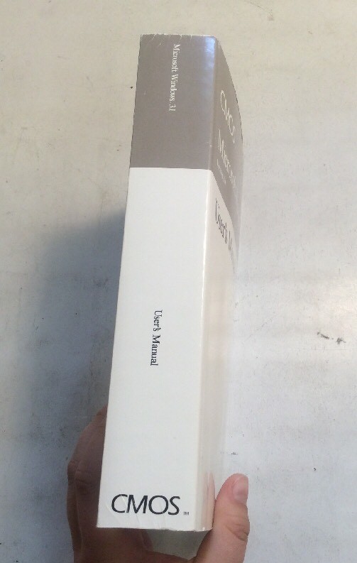 CMOS Microsoft Windows Version 3.1 Users Manual PreownedBook