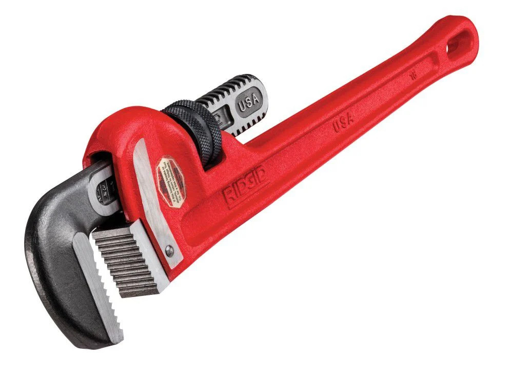 Ridgid 18 Inch Heavy-Duty Straight Pipe Wrench
