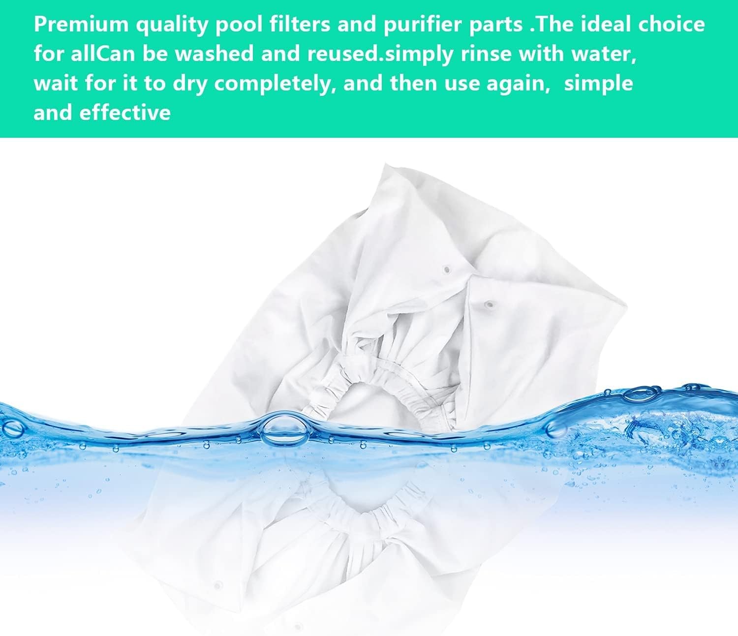 Pokin Pool Cleaner Replacement Fine Filter Bag Compatible with Aquabot...
