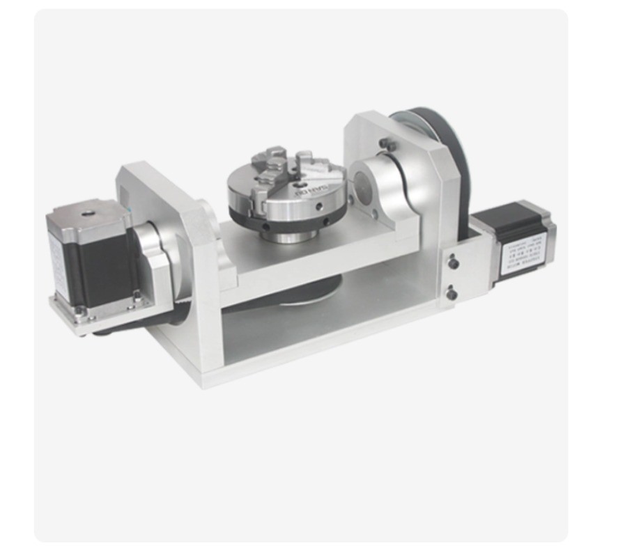 CNC Indexing Head for Engraving Machines A-axis Rotary Table 4th Axis 5th Axis
