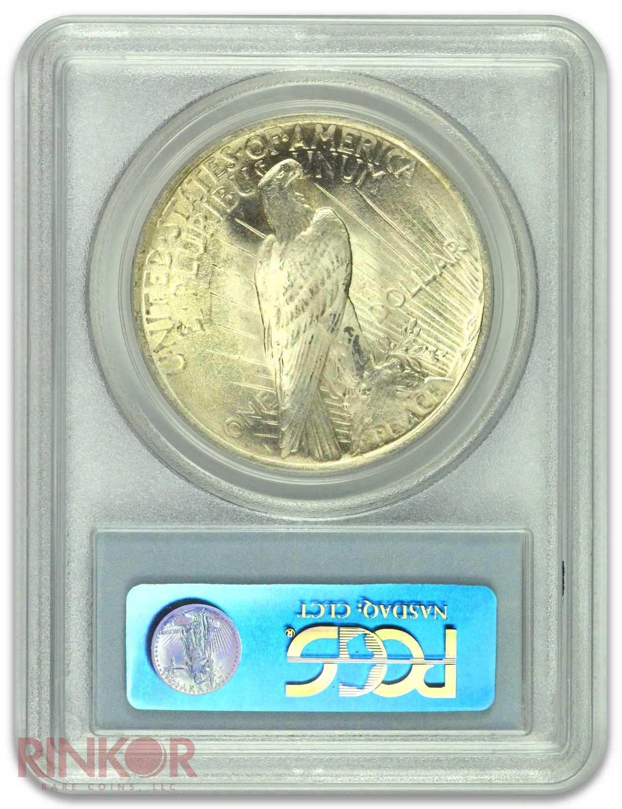 1923 $1 Peace Dollar PCGS MS 66