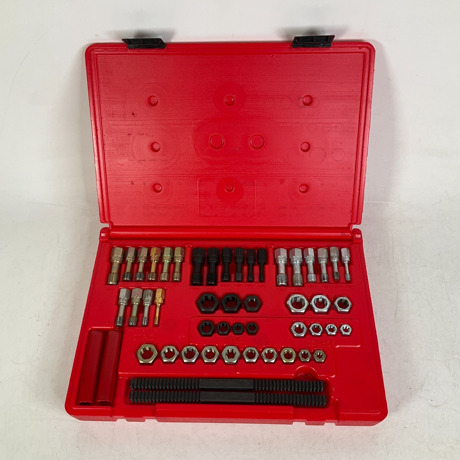 Snap On Tools RTD48 48 Piece Master Rethreading Set Fractional Metric