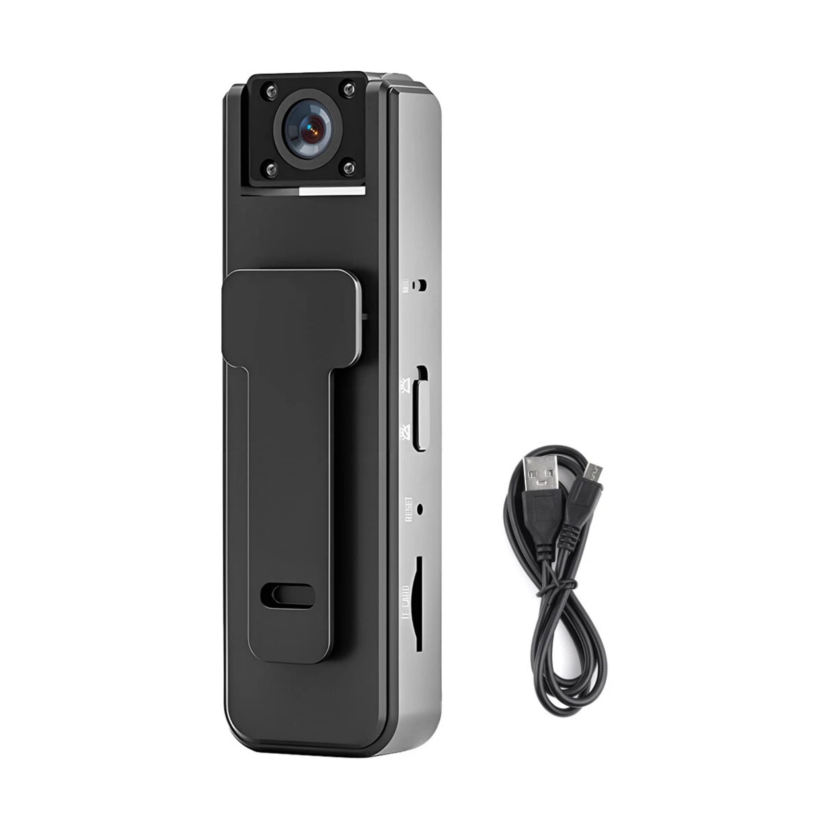 Mini DVR Camera 1080P Pocket Video Recorder Night Vision 4 LEDs Clip Mount