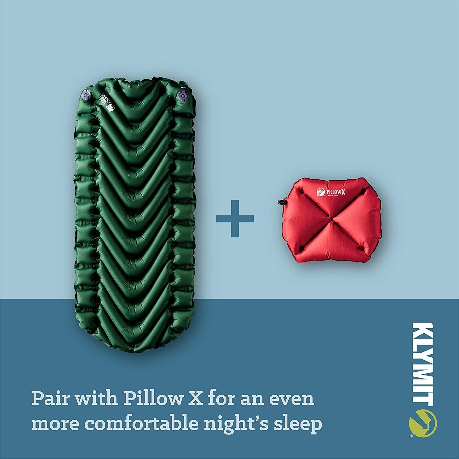 Klymit Static V Sleeping Pad One Size, Green