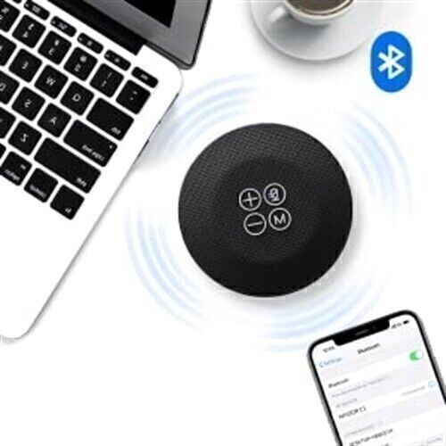 Wireless Mini Bluetooth Speaker w/Microphone Conference Speakerphone for Lapto