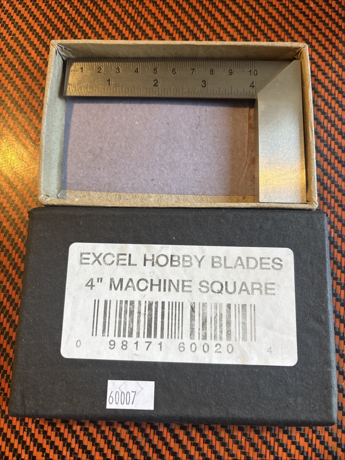 4” Excel Hobby Blades Machine Square Stainless New Cnc Machinists 90 Angle 📐