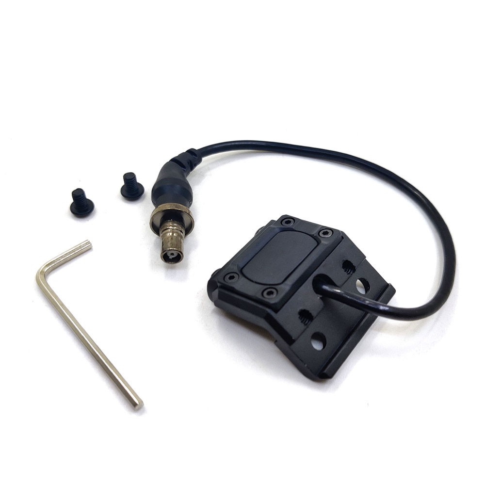 Tactical Button Remote Light Switch for M300 M600 LED Weapon Flashlight