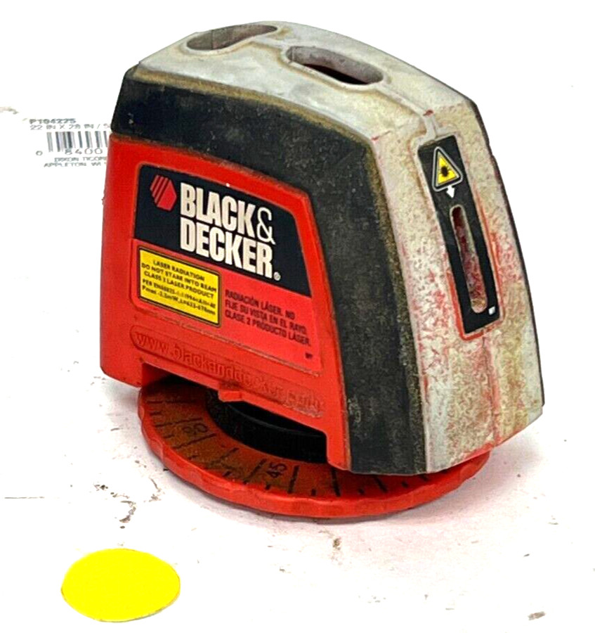BLACK + DEKCER BDL220S LASER LEVEL TYPE 1 3V DC