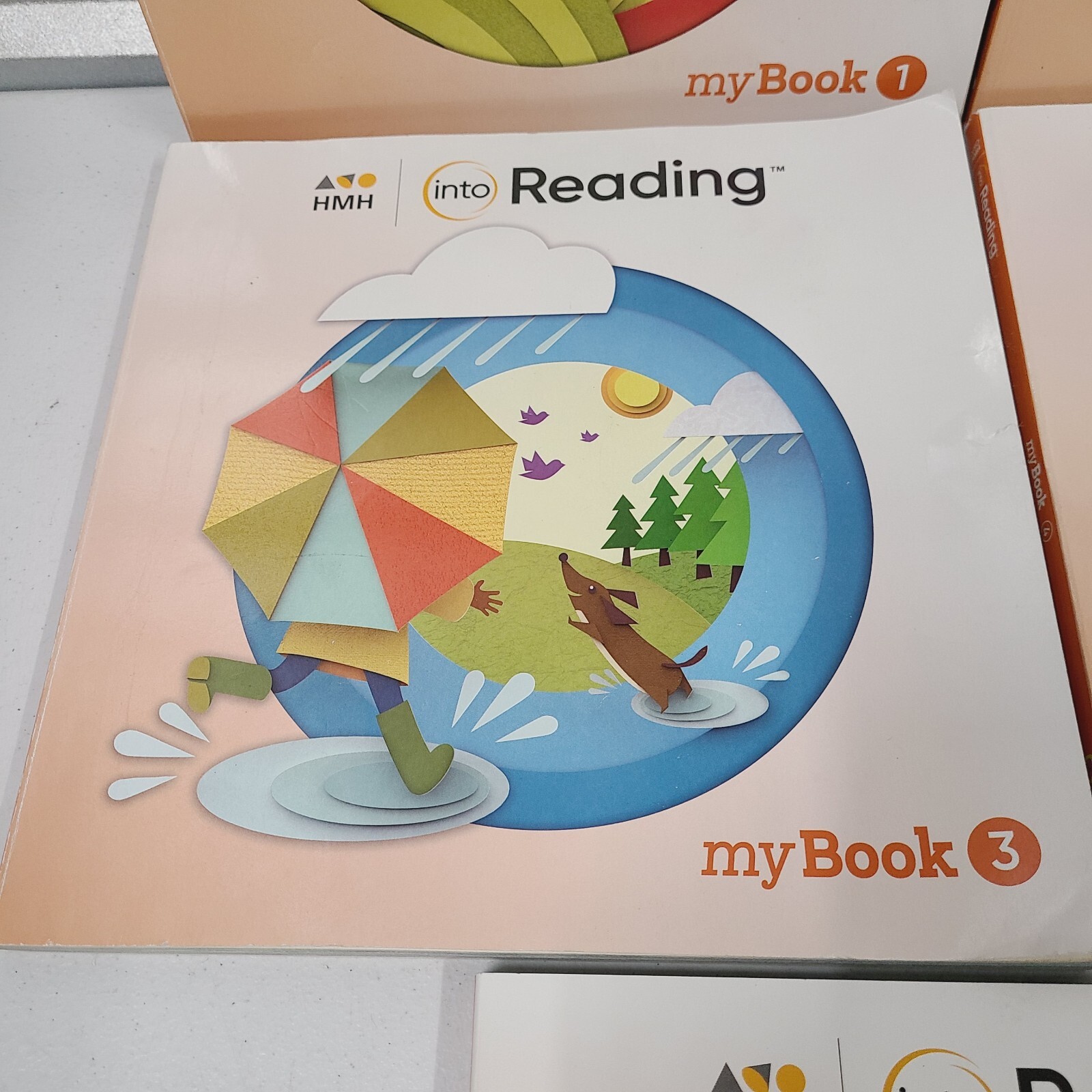 myBook HMH Into Reading Grade 2 Practice Workbook Text - Books 1-5, my book 2nd