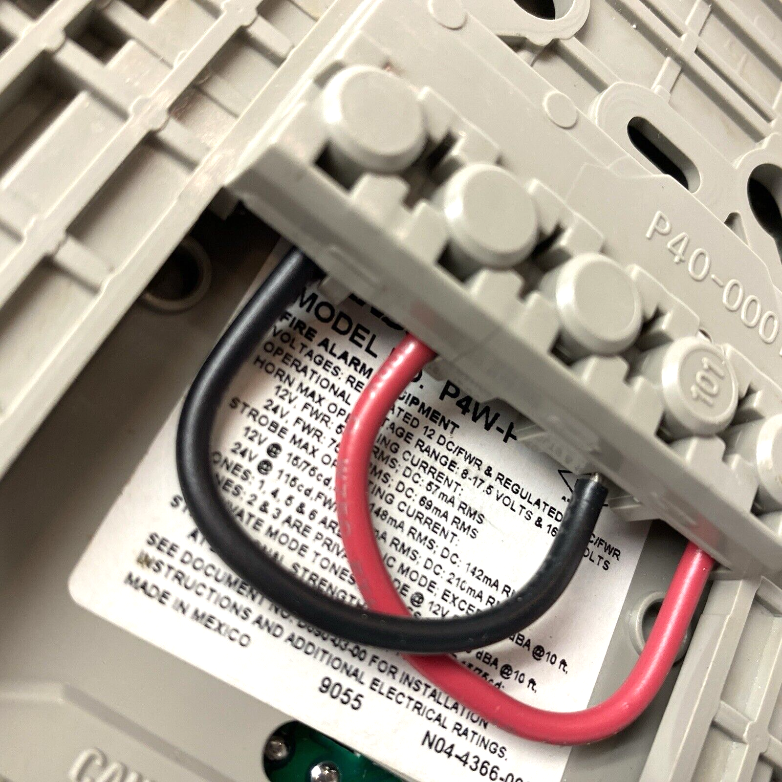 System Sense P4W-P Amber Light
