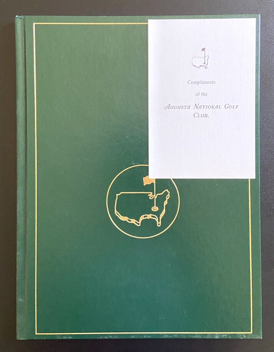 2004 Masters Augusta National Golf Annual Yearbook Phil Mickelson Win Berckmans
