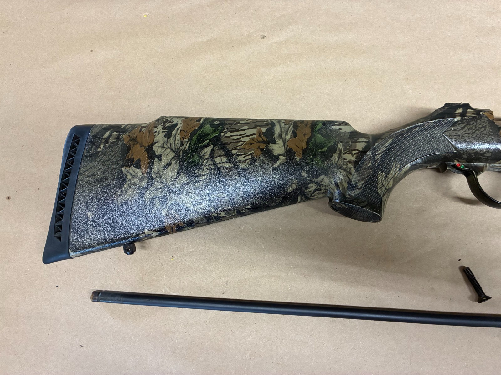 CVA Hunterbolt Inline Muzzleloader .50 Cal Rifle Camo Stock W/ Ramrod