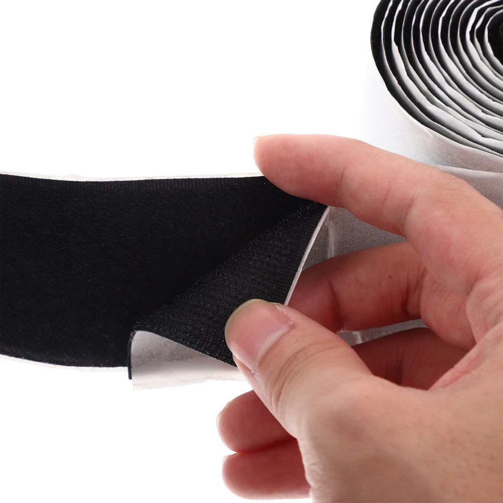 2 Sets Durable White Nylon Hook and Loop Tape for Guitar Effect Pedal