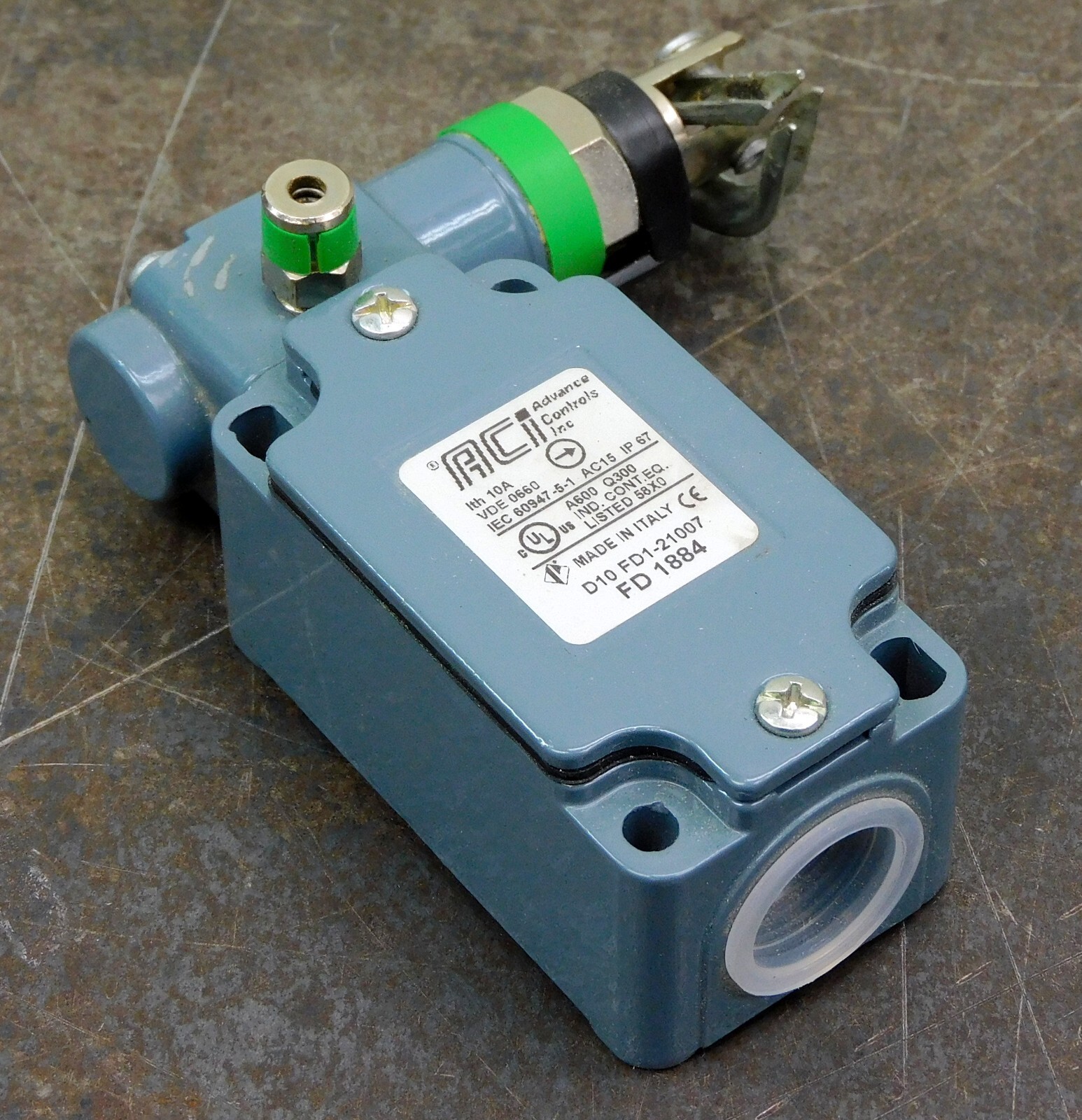Advance Controls FD 1884 Select Safety Switch 10 A 600V AC