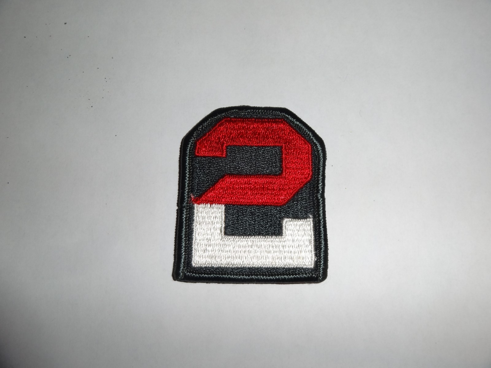MILITARY PATCH SEW ON US ARMY 2ND ARMY OLDER COLORED NOS