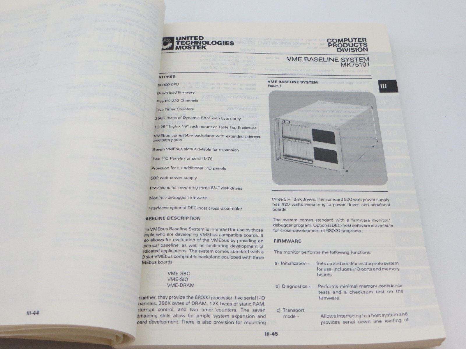 MOSTEK 1983 COMPUTER PRODUCTS DATA BOOK vintage computer tech book
