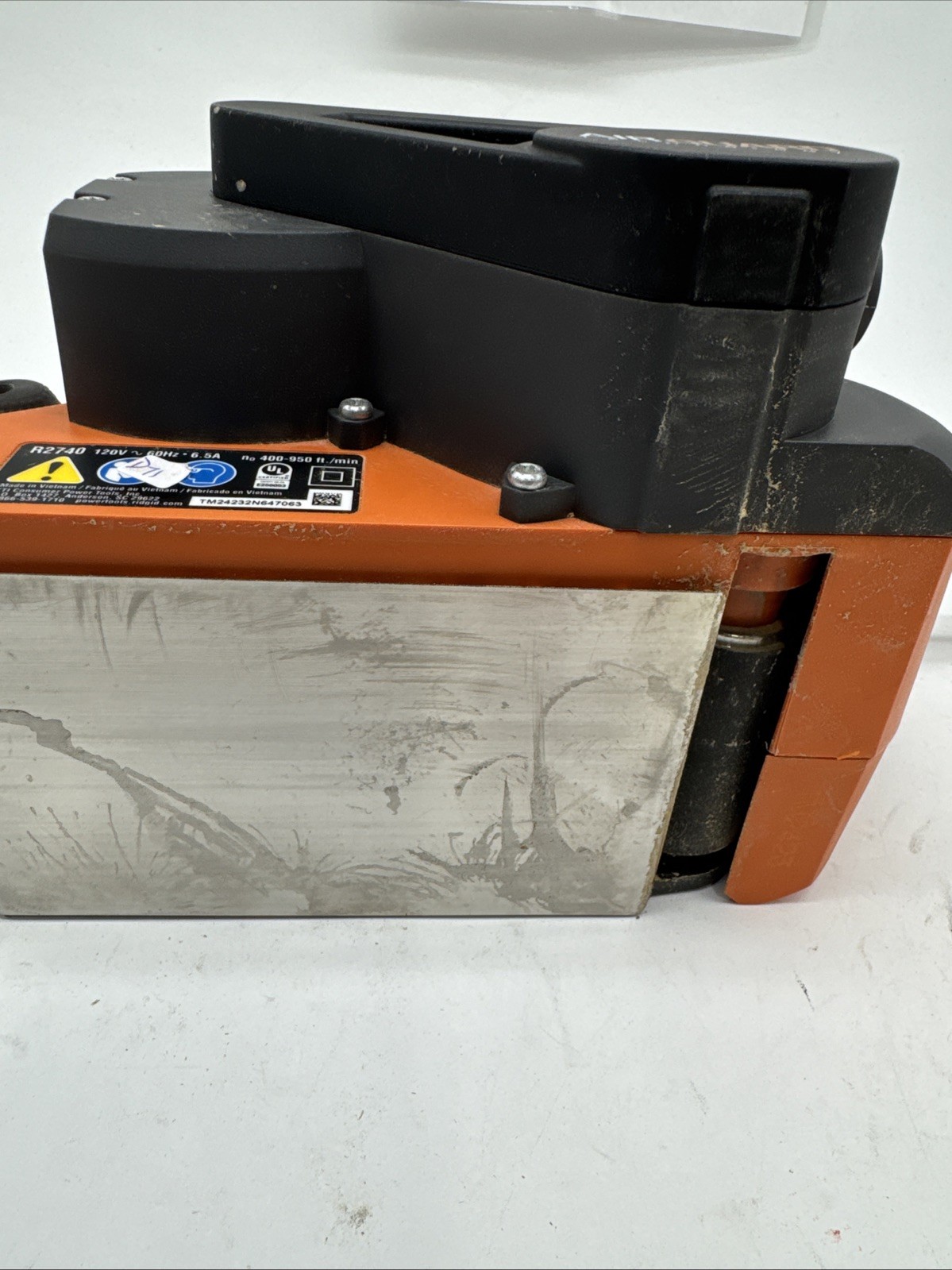 RIDGID R2740 Heavy Duty Variable Speed Belt Sander D71
