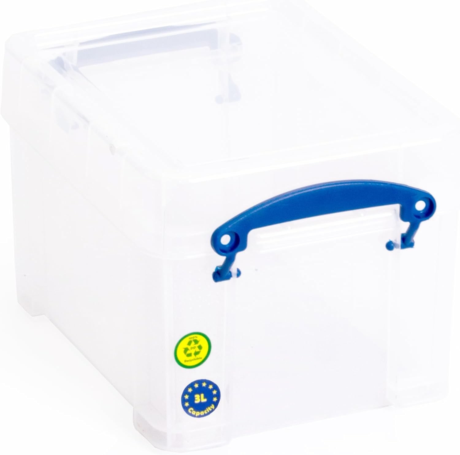 New Really Useful Plastic Storage Box 3 Litre Clear Fast Shipping