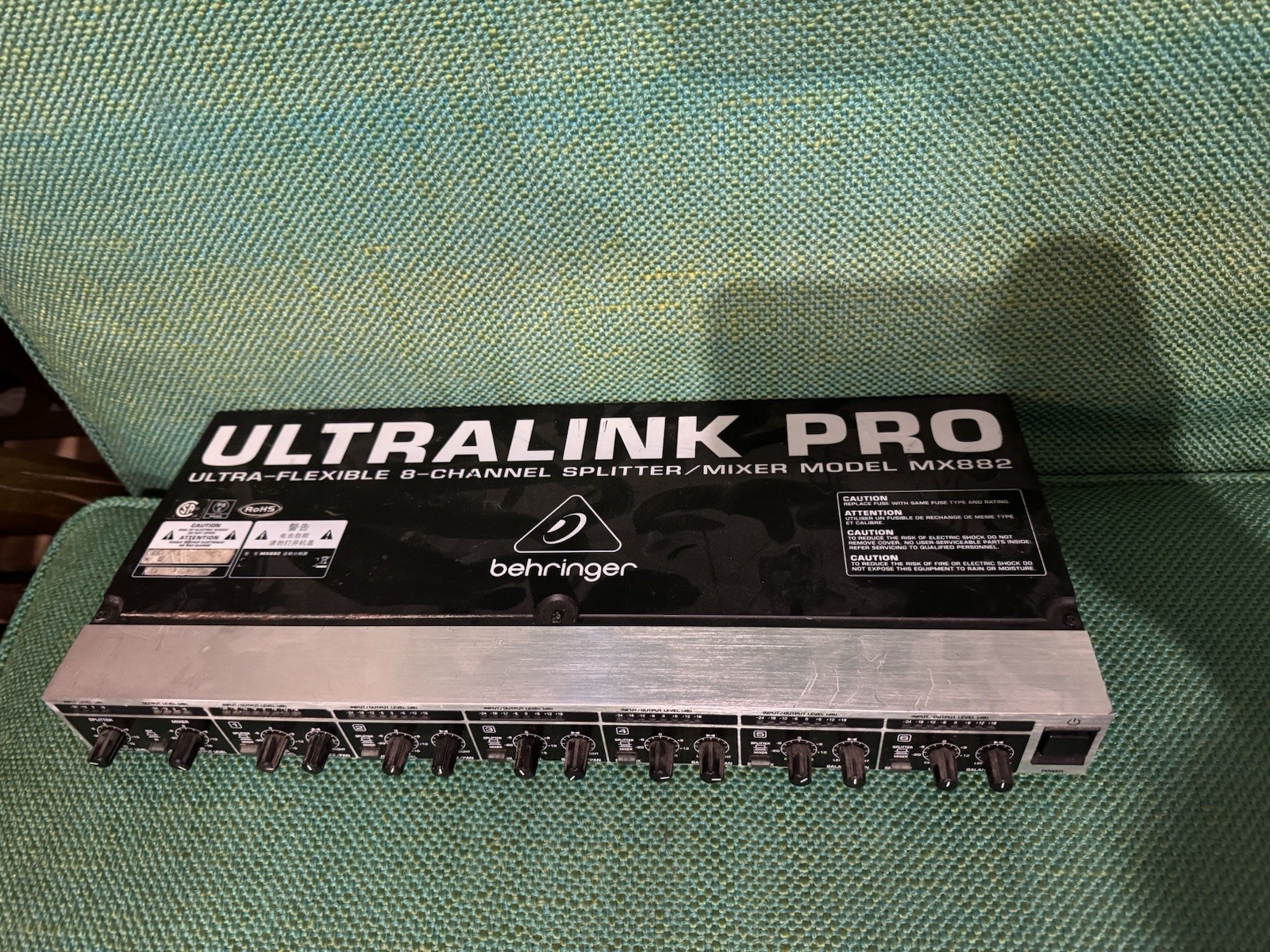 Behringer Ultralink Pro MX882 Microphone Mixer Splitter