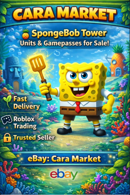 SpongeBob Tower Defense⭐CHEAPEST GAMEPASSES AND UNITS✨INSTANT DELIVERY✨
