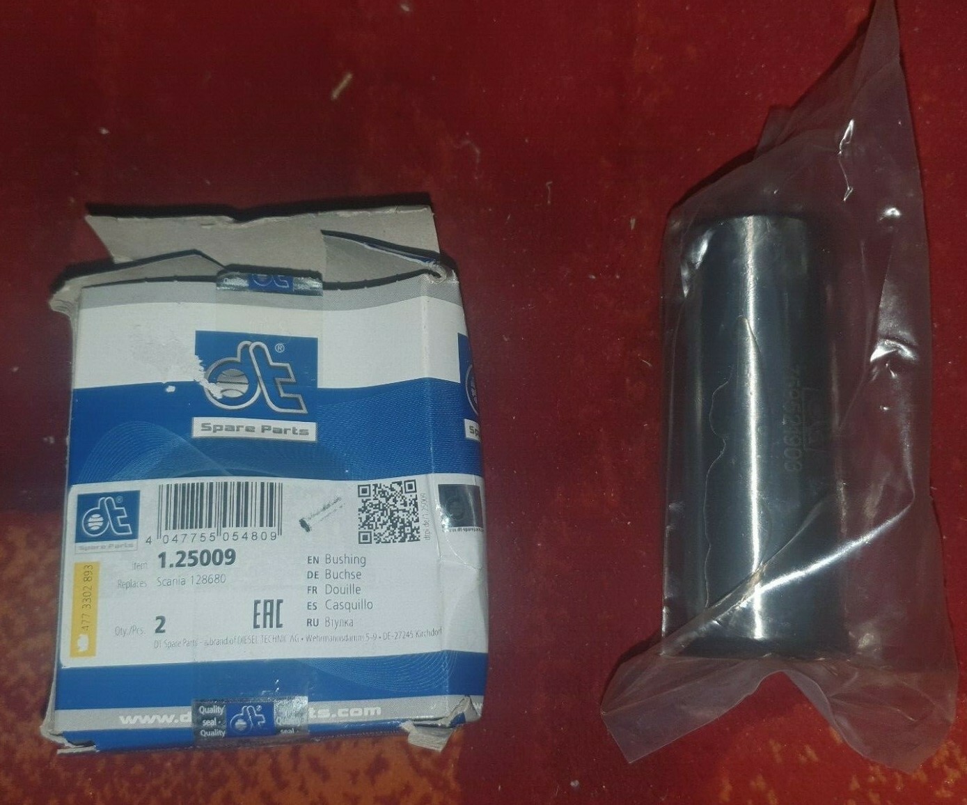 Leaf spring eye bush for Scania 2 3 4 P G R T 128680 1.25009   FREE UK SHIPPING