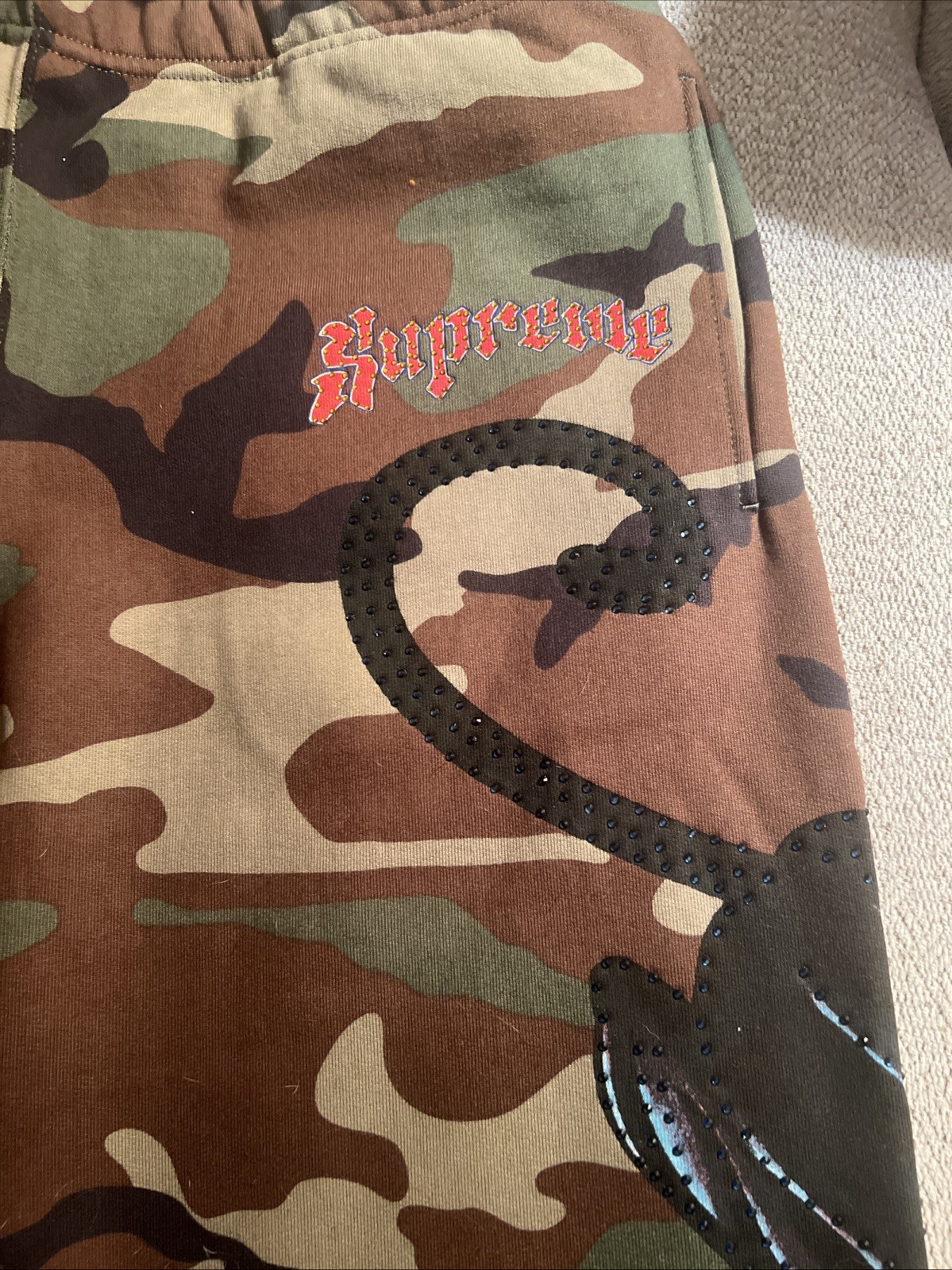 Supreme Panther Sweatpants WDLDNCAMO Camo FW Brand New in Package BNIB Rare