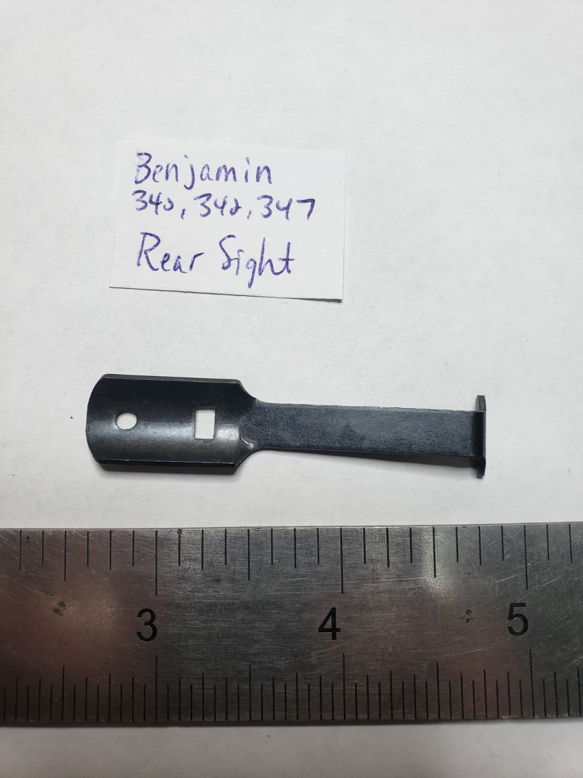 Benjamin 340, 342, 347 Rear Sight