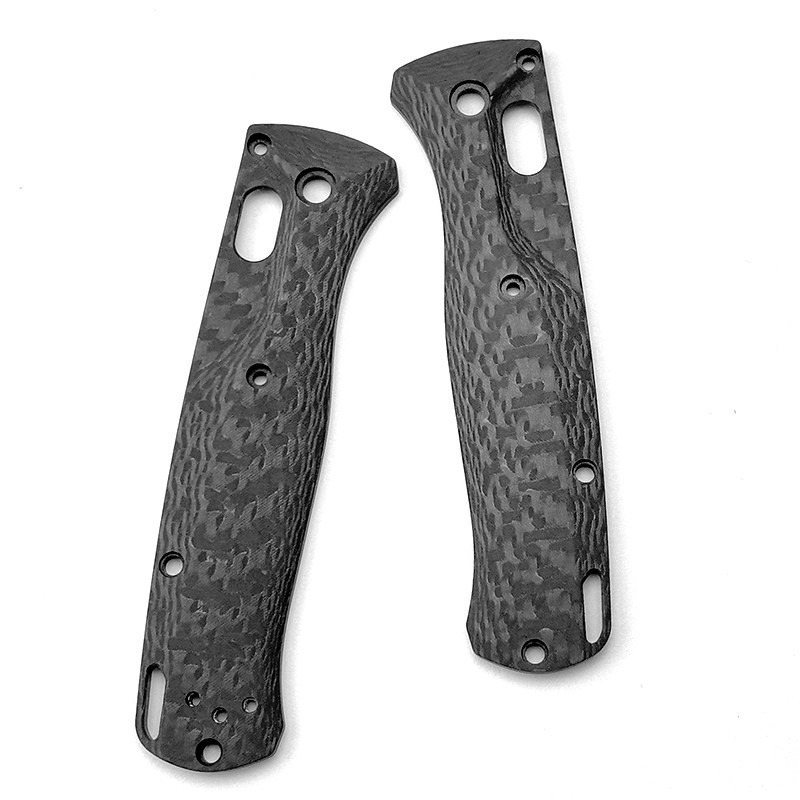Carbon Fiber Scales for Benchmade Bugout 535 Knife Handle Replacement