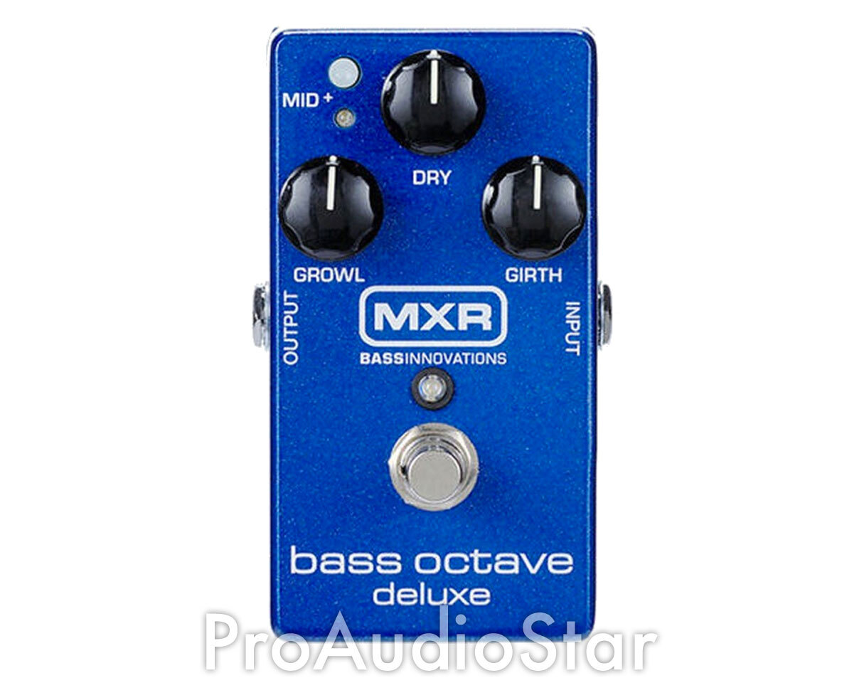 MXR M288 Bass Octave Deluxe Pedal