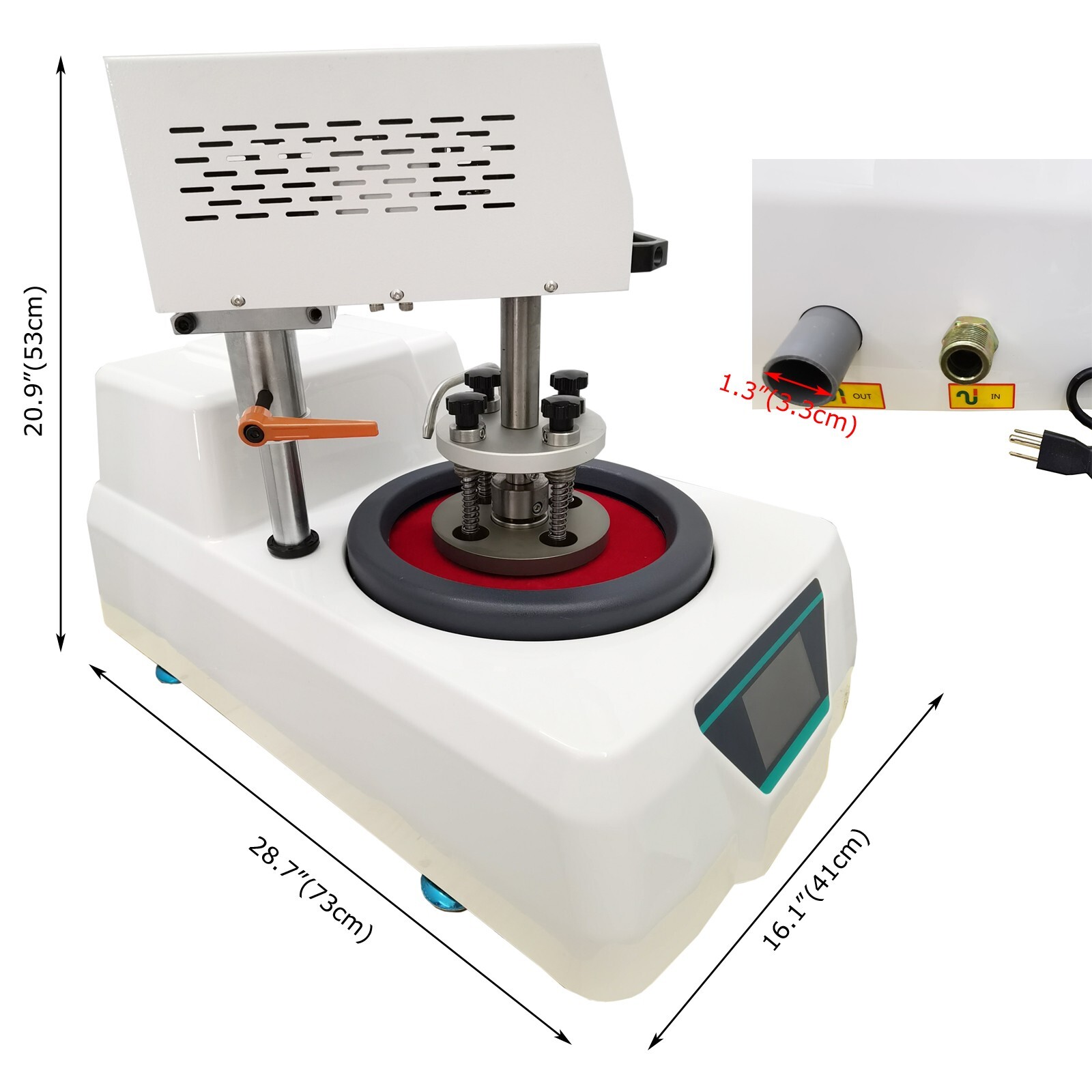 110V MP-1TM Automatic Metallographic Sample Grinding and Polishing Machine