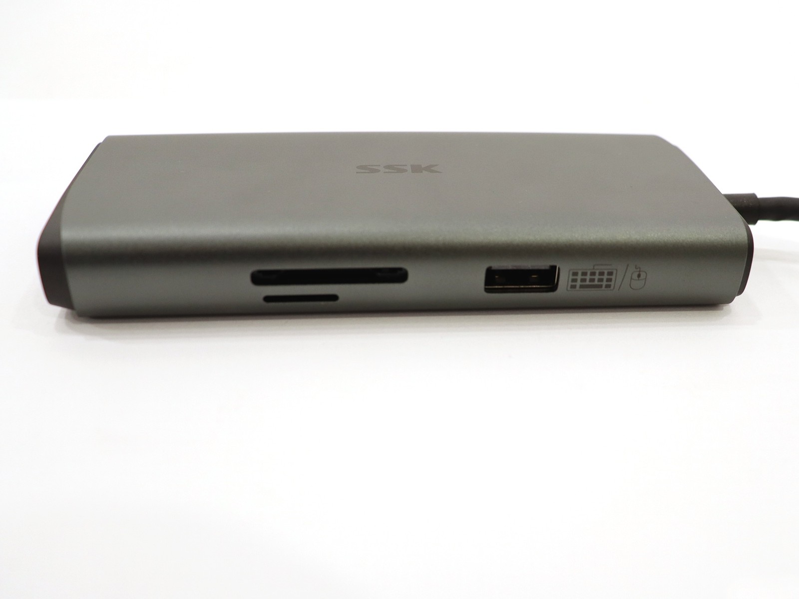 SSK 10-in-1 Type-C Multi-Function Docking Station SC207 (Silver) - Refurbished