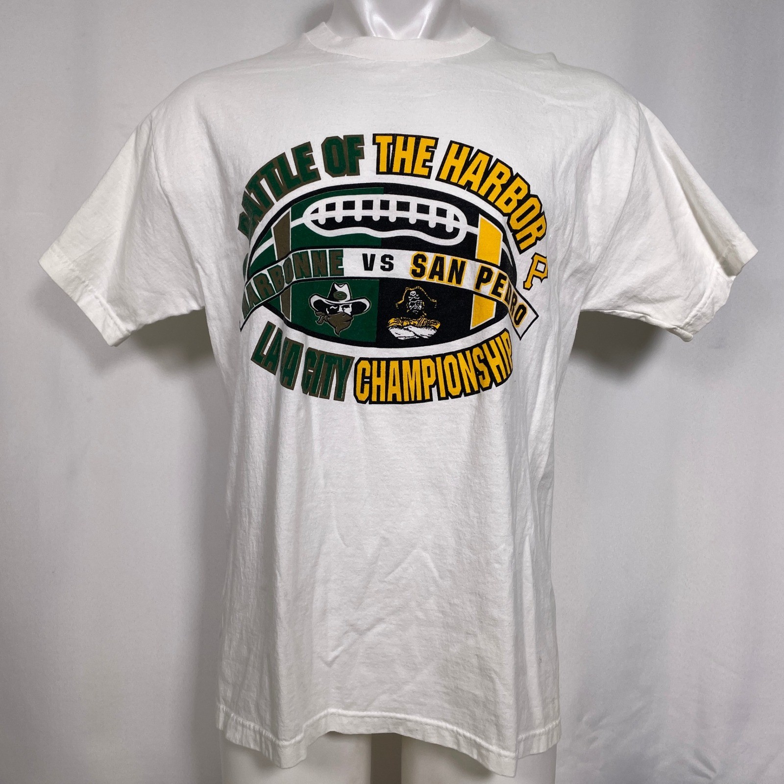 Narbonne vs San Pedro 2008 LA City Football Championship T-Shirt Men's LARGE