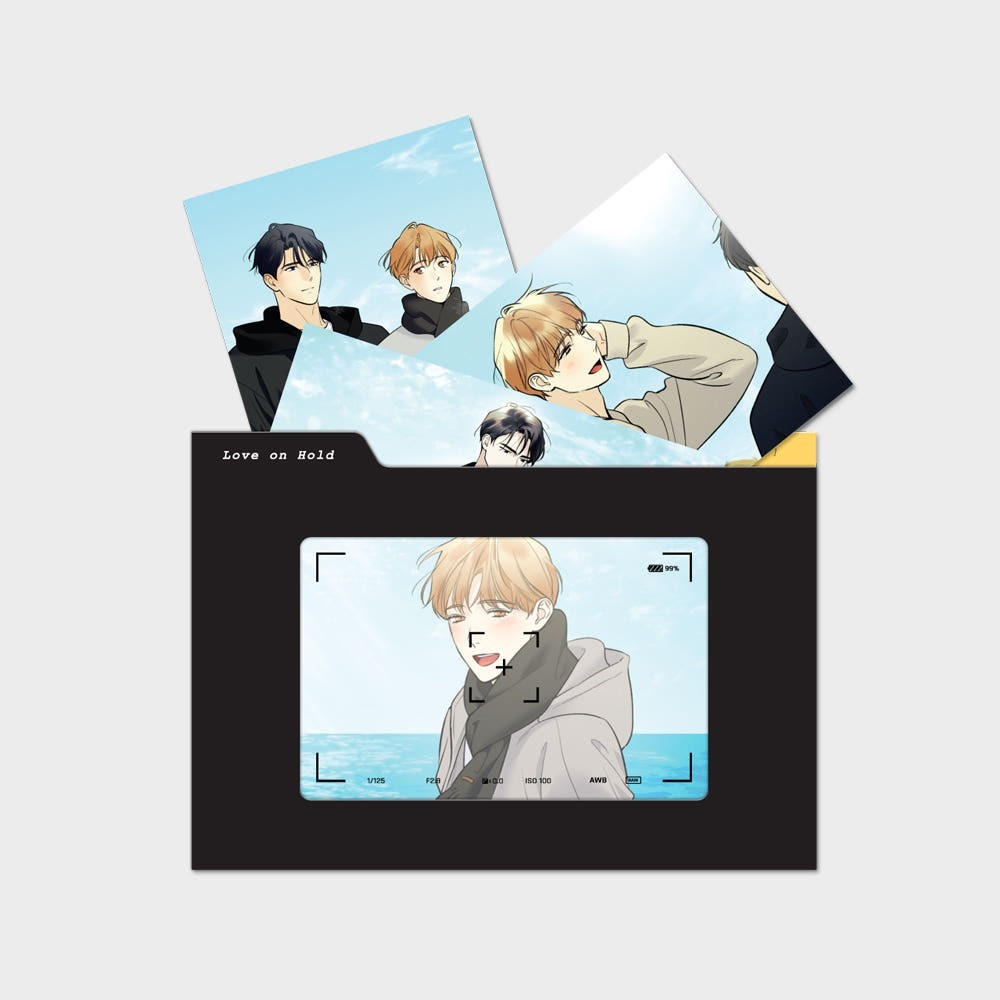 Webtoon MD [ Love on Hold 모친너 ] Jeongyoon’s Camera Folder Set (FAZIT119)