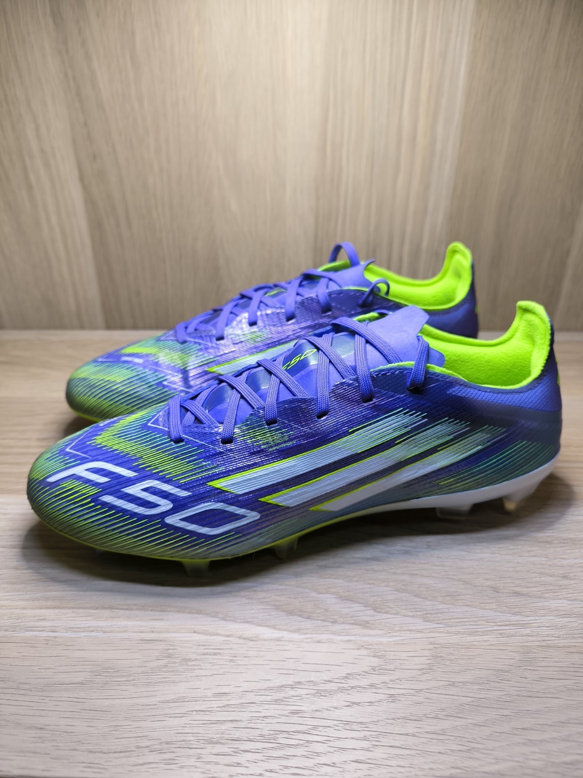 ADIDAS F50 PRO FG US 8.5 UK 8 RADIANT BLAZE SOCCER CLEATS FOOTBALL BOOTS RARE