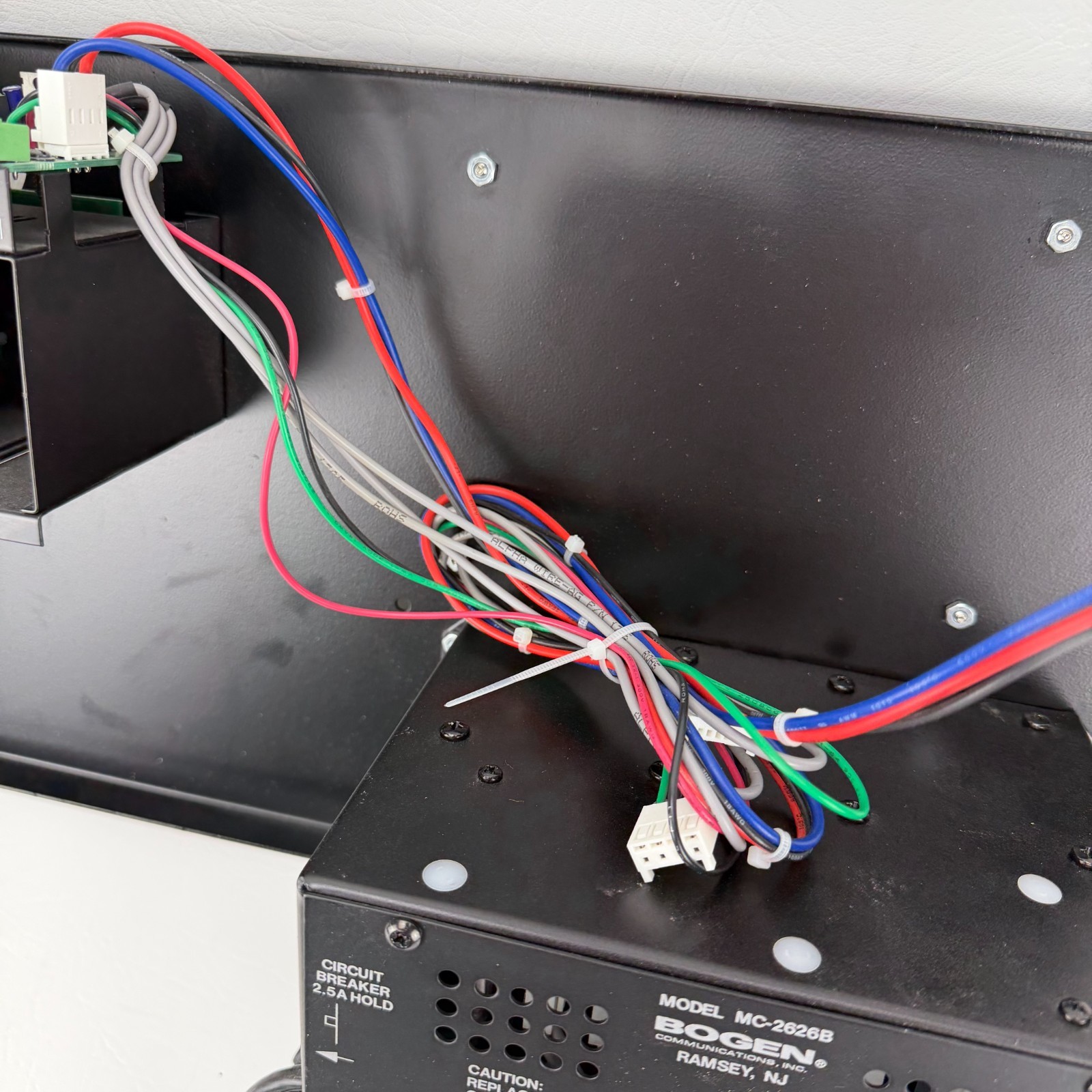 Bogen MC2626B MAX1R Bogen 2000 Multicom Intercom Power Supply Assembly