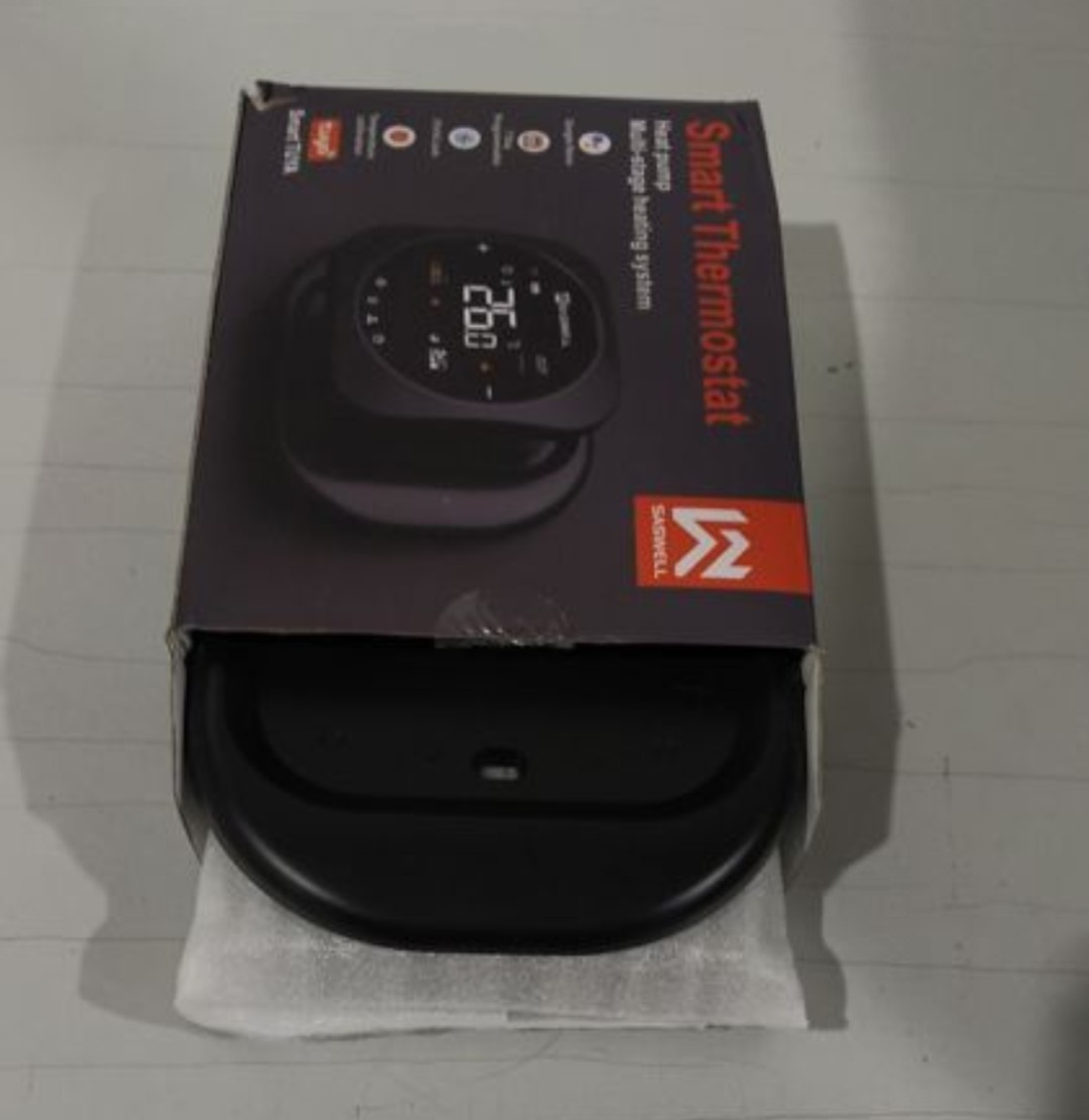 SASWELL Smart Wi-Fi Thermostat Programmable App Control for heat pump Google