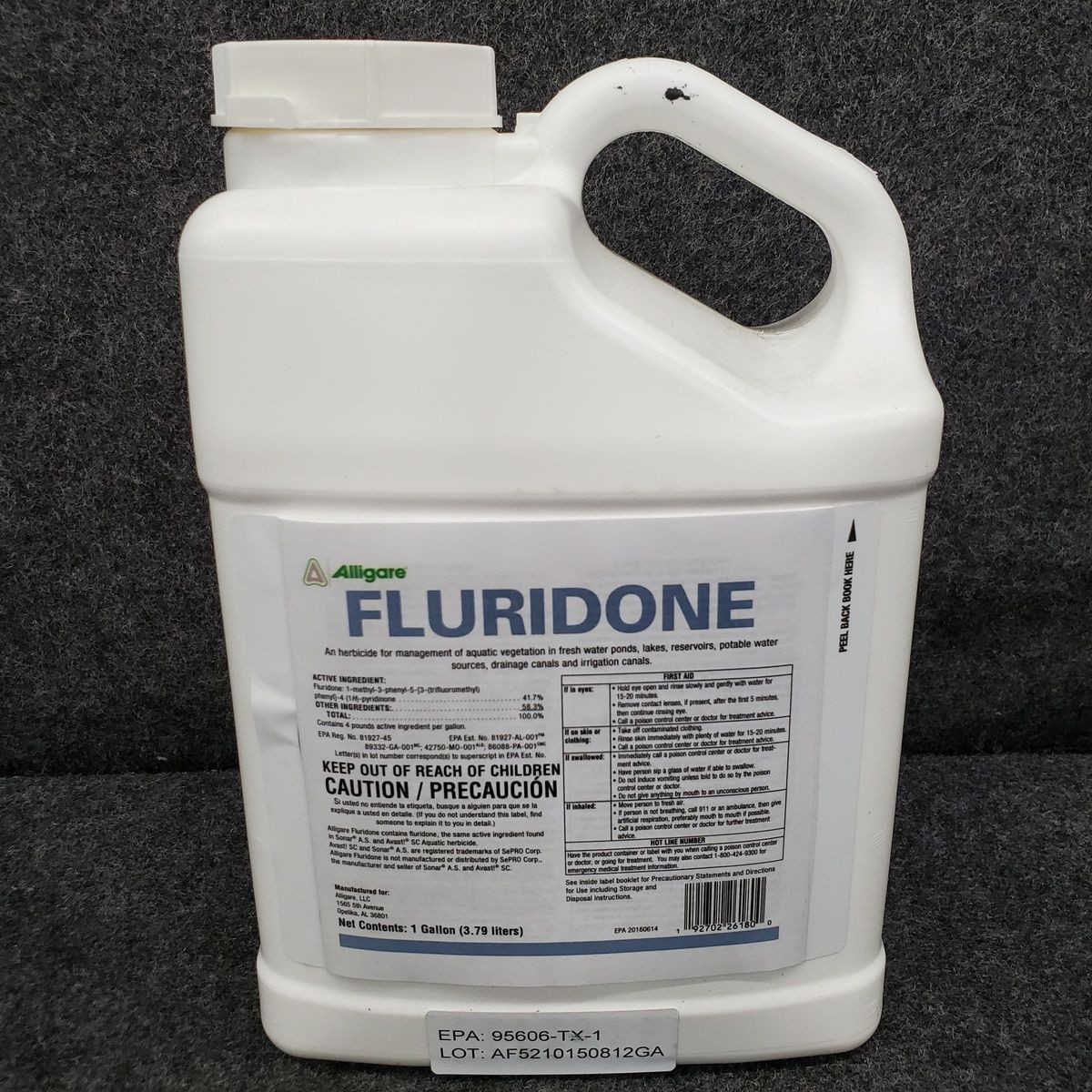 ALLIGARE 1 Gal Fluridone Aquatic Pond Herbicide